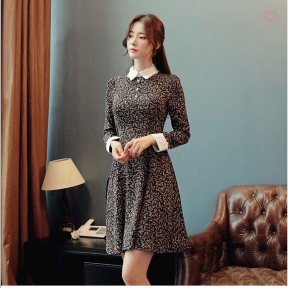 ChicLine Dresses & Skirts - ChicLine floral A line dress from Korea